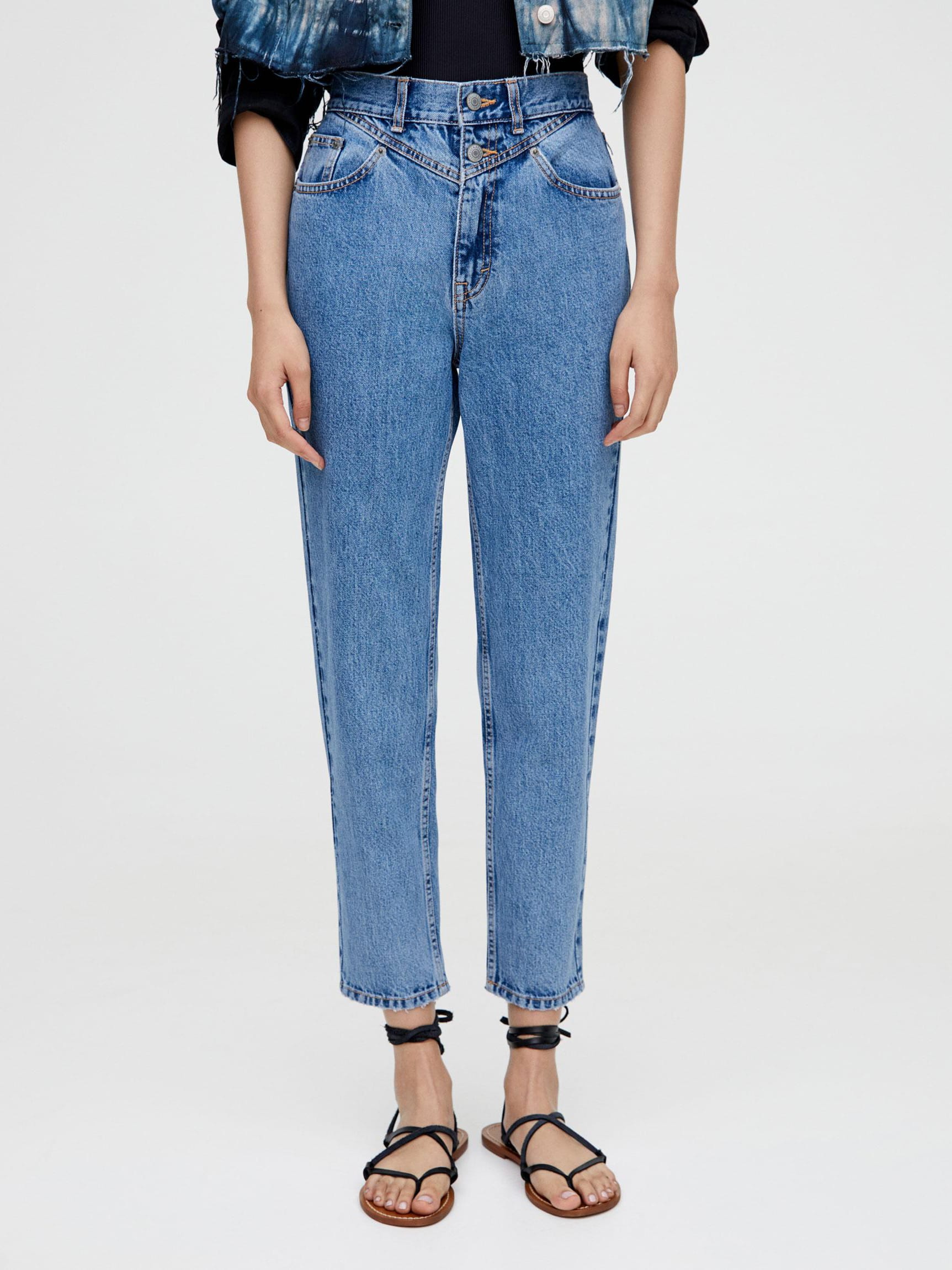 

Джинсы Pull & Bear 9682/315/406-ACWX 42 Светло-синие