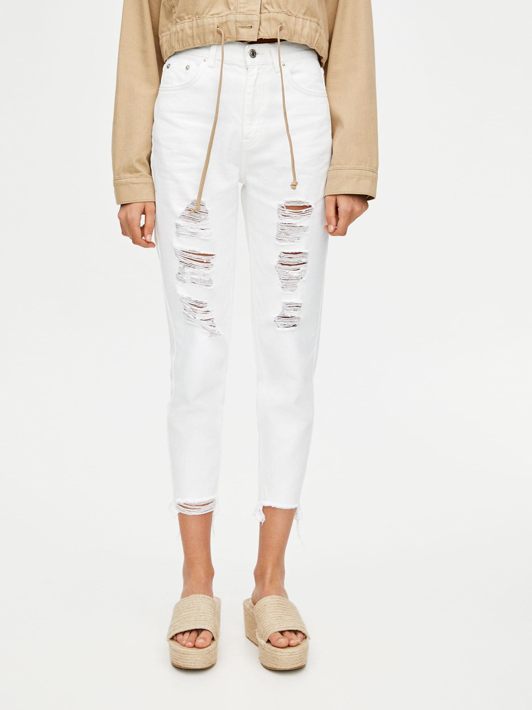 

Джинсы Pull & Bear 9682/314/250-ACTS 40 Белые