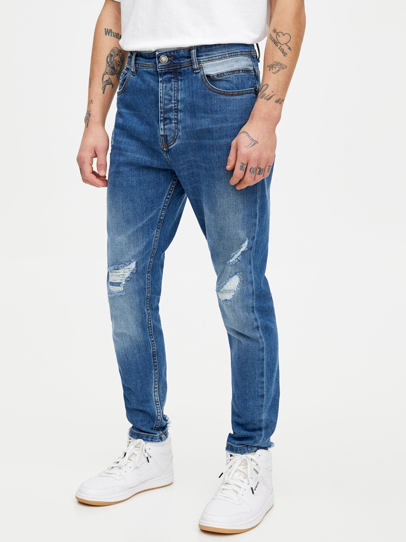 

Джинсы Pull & Bear 9688/554/427-ACWX 42 Светло-синие