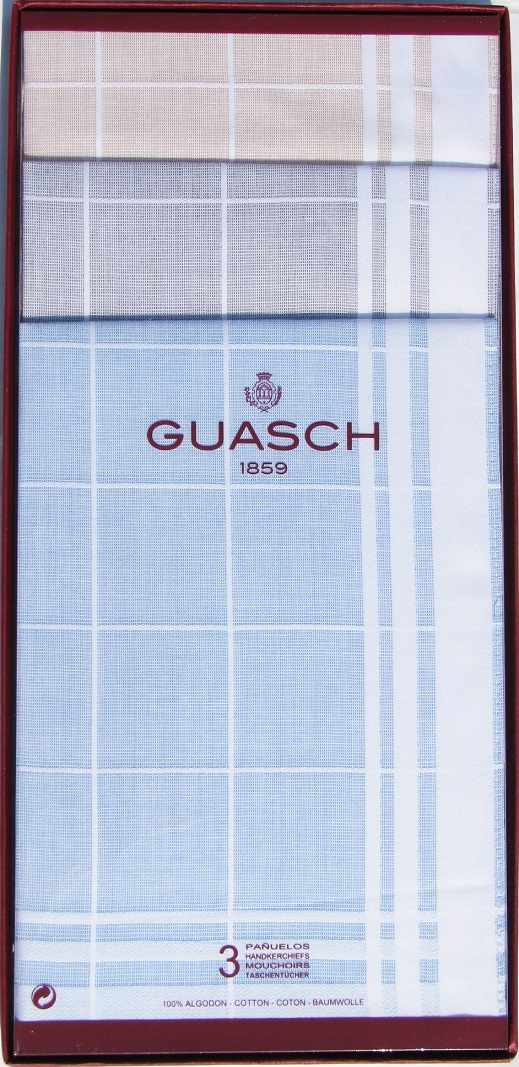

Набор мужских носовых платков Guasch 104.95 D.20 (986)