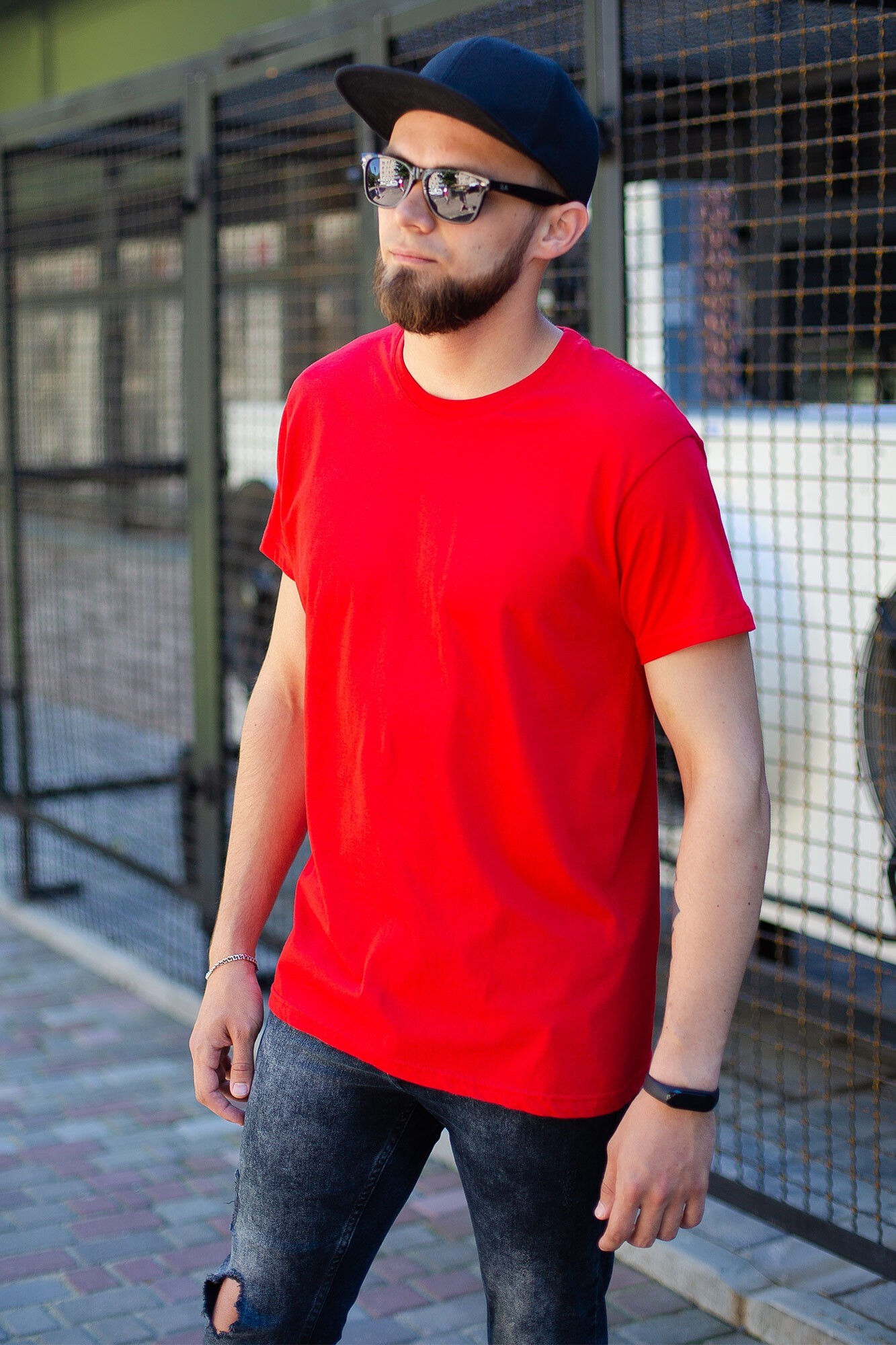 

Футболка Without Basic  Red, Футболка Without Basic XL Red