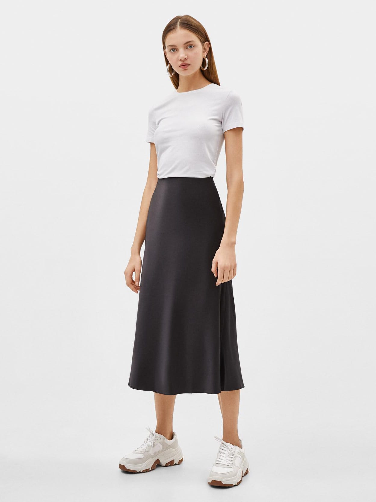 

Юбка Bershka 0760/190/800-AAAD S Черная