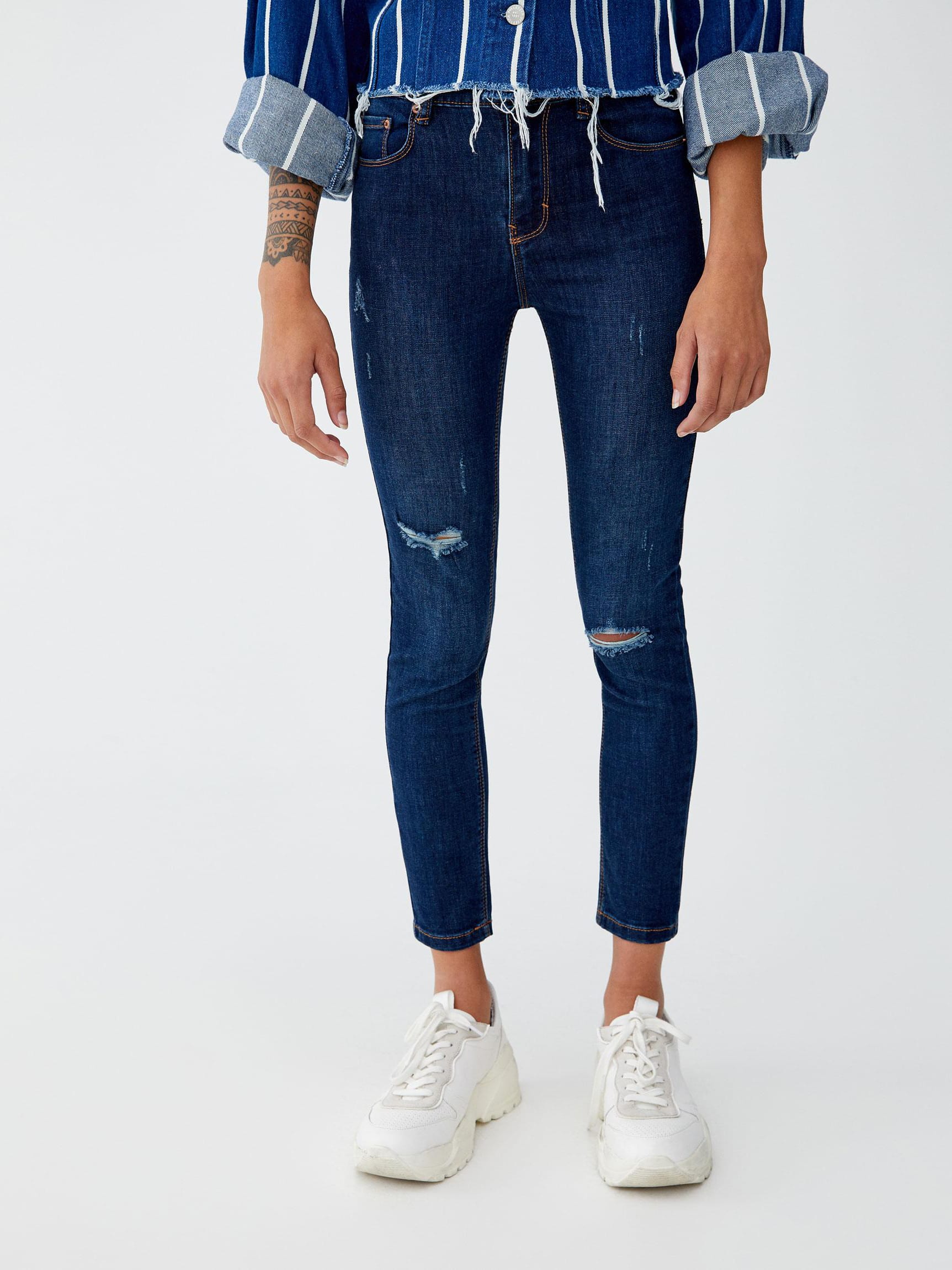 

Джинсы Pull & Bear 9687/335/407-AAQJ 34 Темно-синие