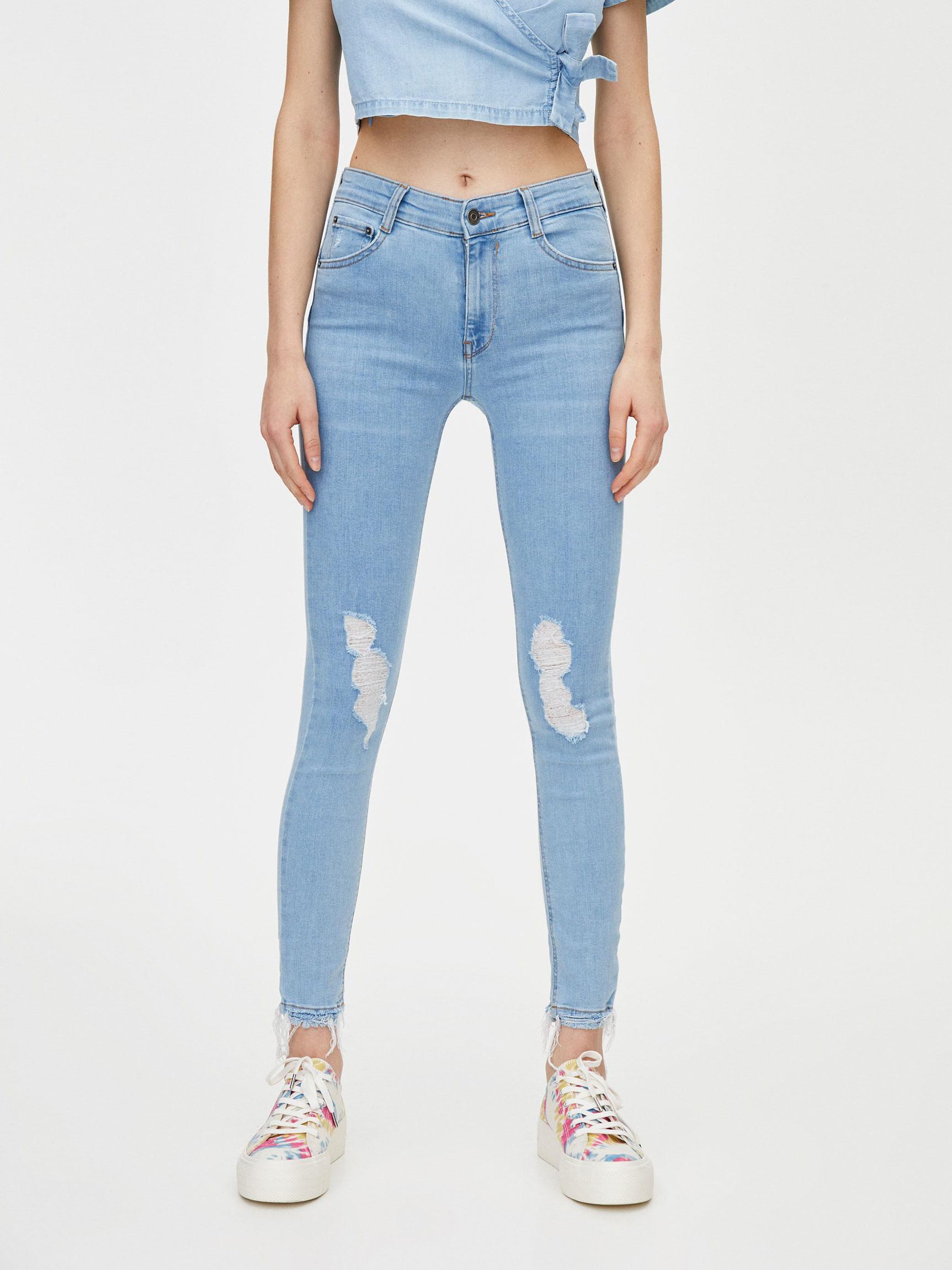 

Джинсы Pull & Bear 9687/331/428-ACUP 36 Голубые