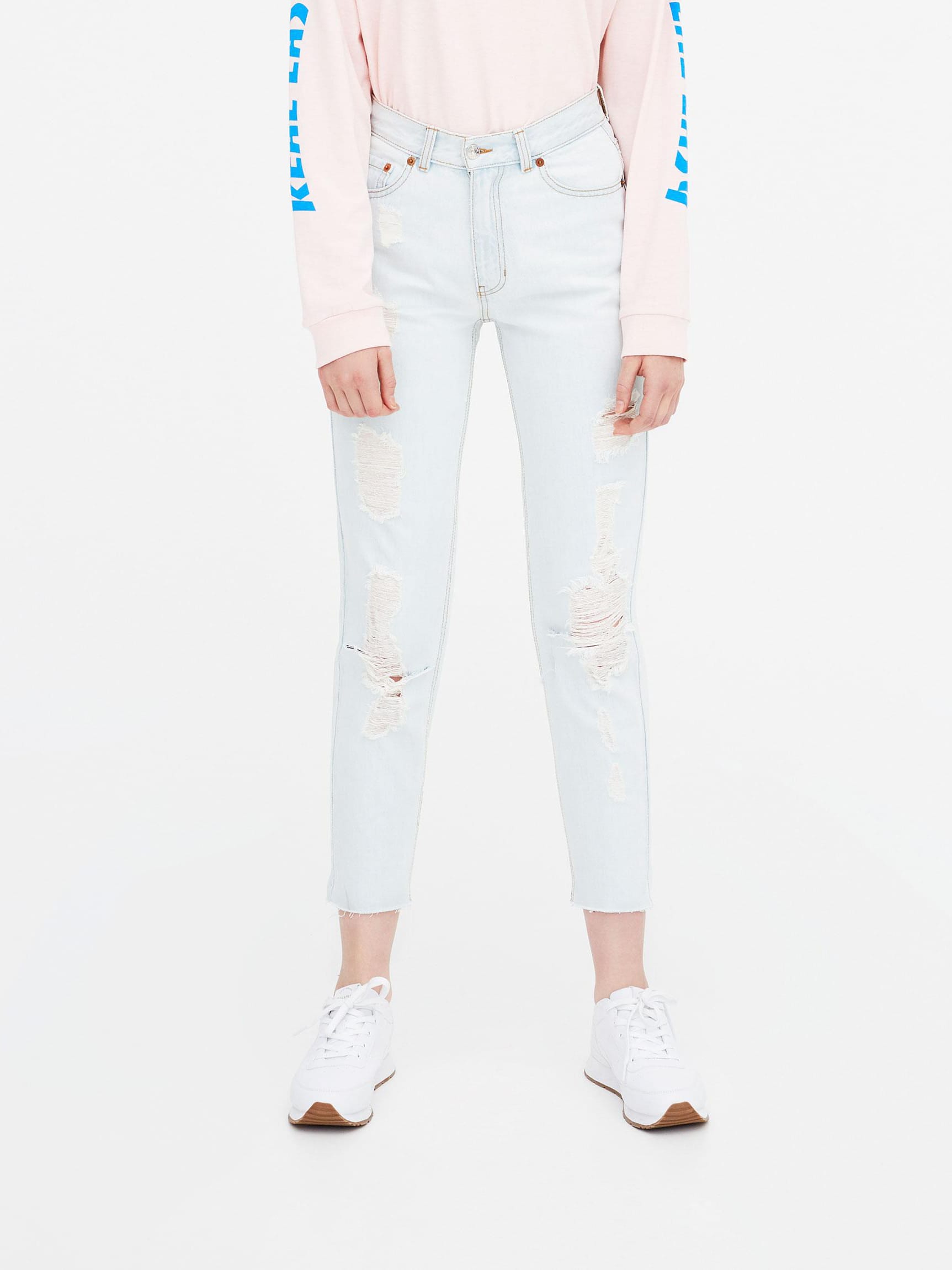 

Джинсы Pull & Bear 5687/322/406-ACWM 42 Светло-голубые
