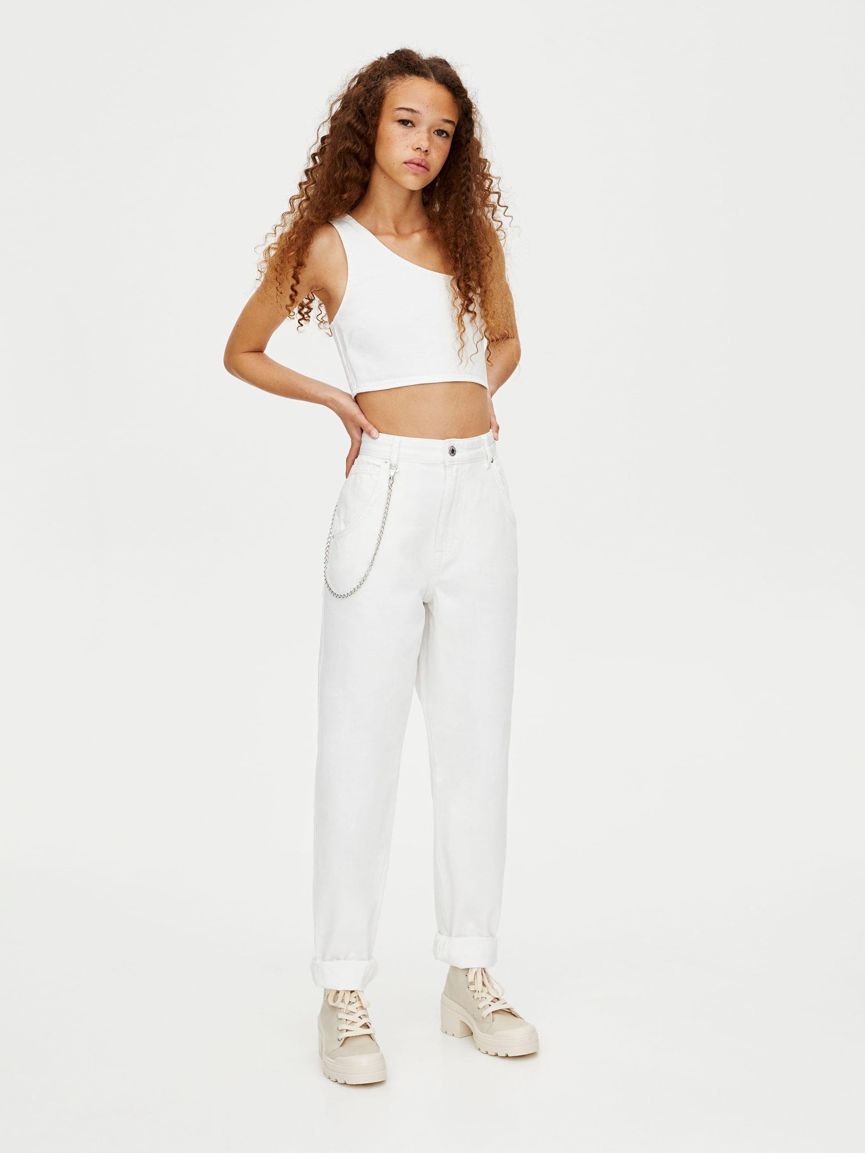 

Джинсы Pull & Bear 5683/335/250-ACTS 40 Белые