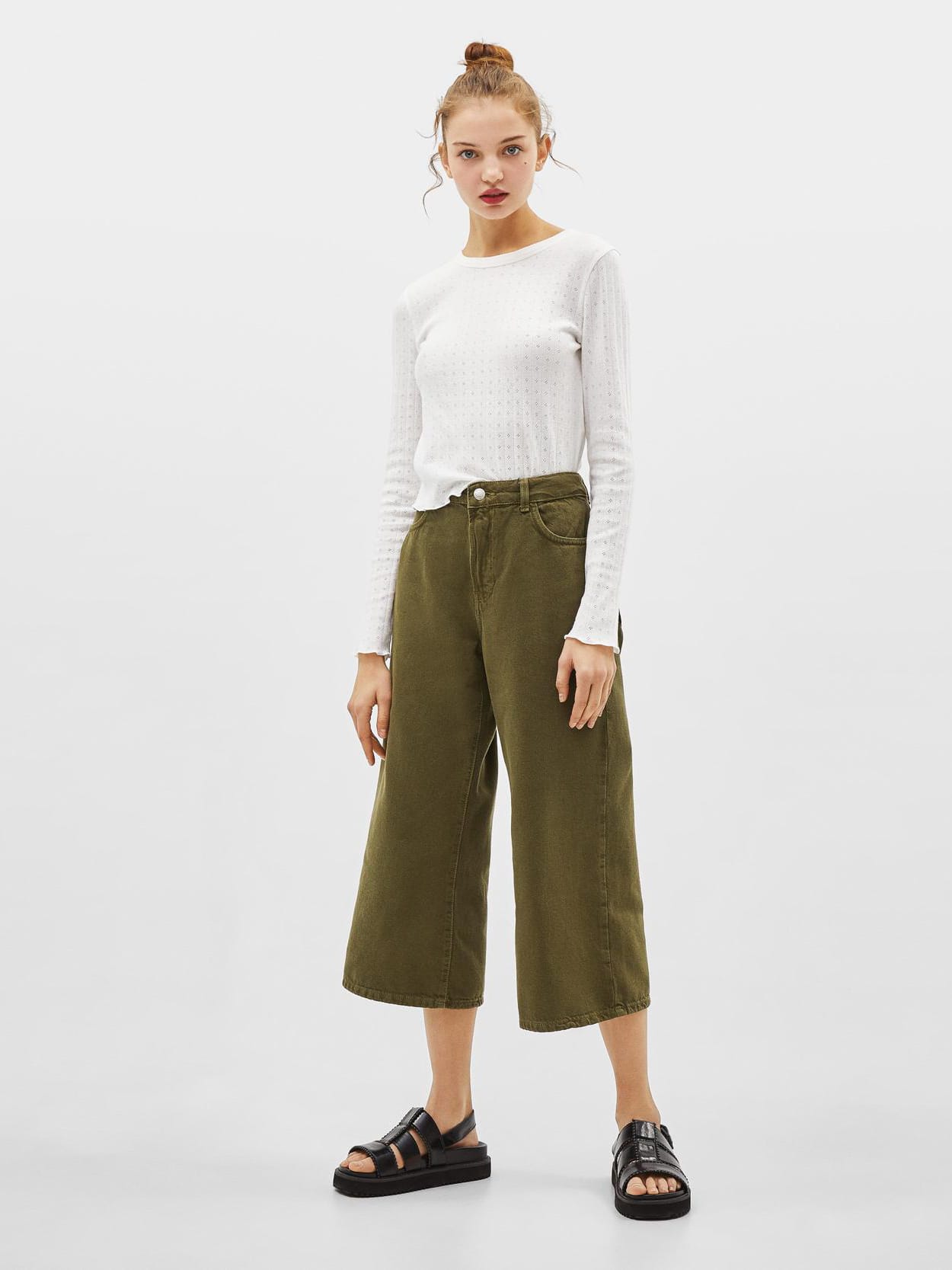 

Джинсы Bershka 0009/388/505-ACYC 36 Хаки