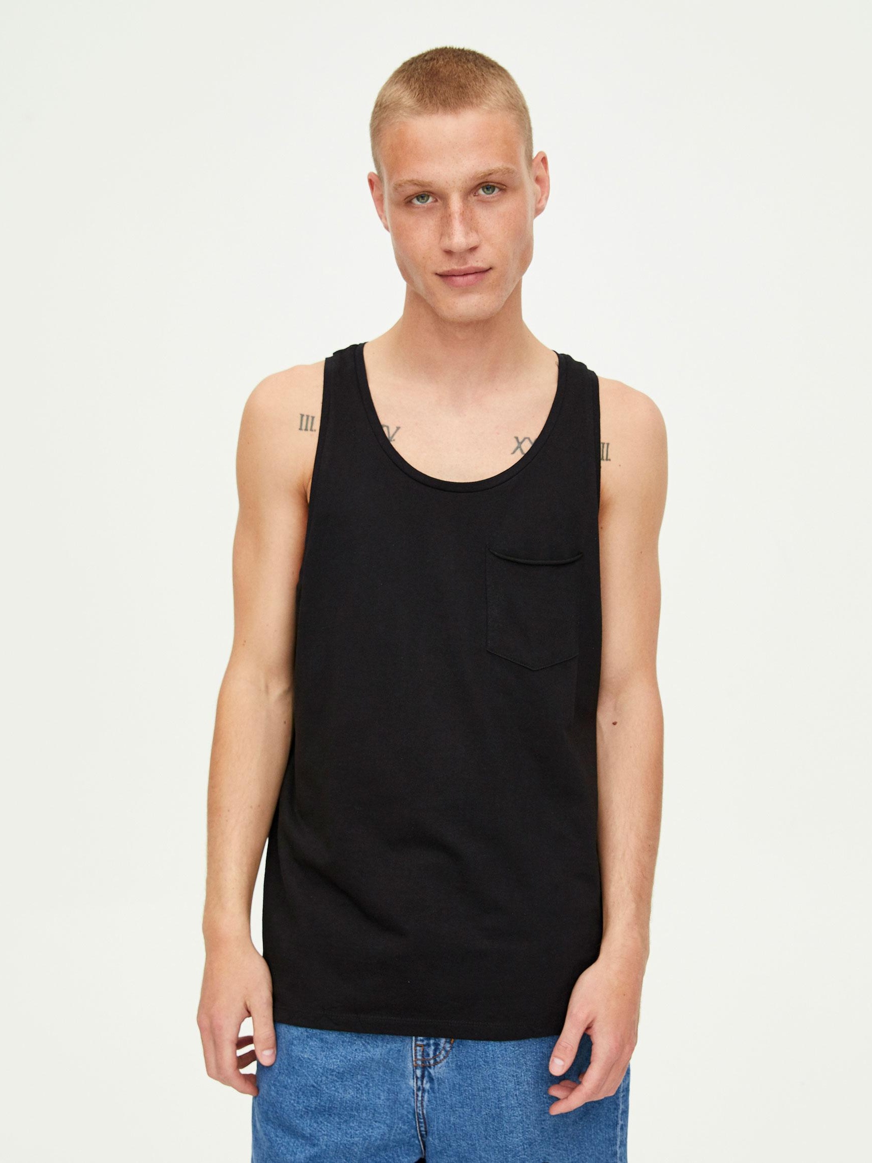 

Майка Pull & Bear 5244/579/800-AAAD M Черная