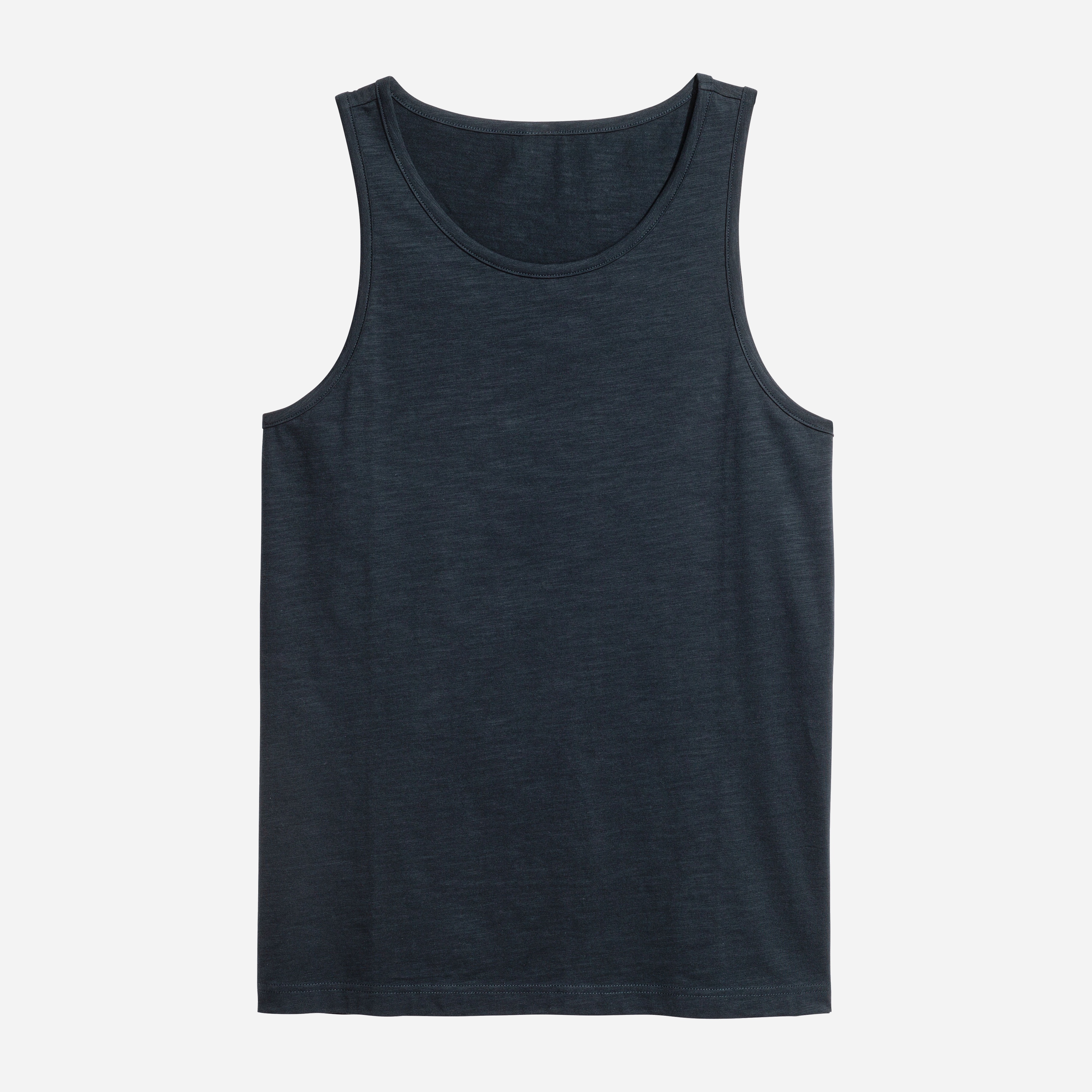 

Майка H&M 3631636-AAQJ S Темно-синяя