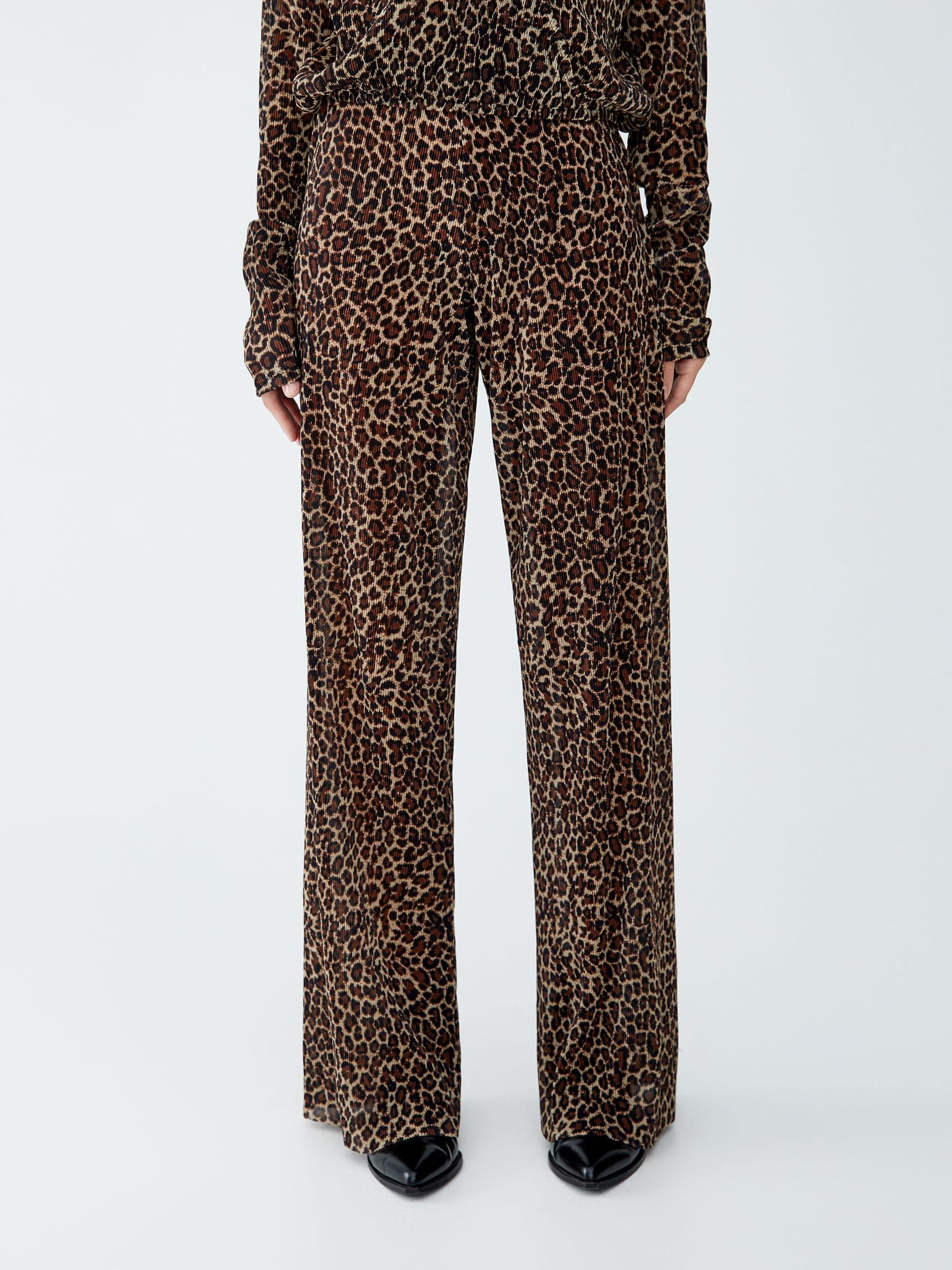 

Брюки Pull & Bear 9680/494/051-AAON M Леопардовые
