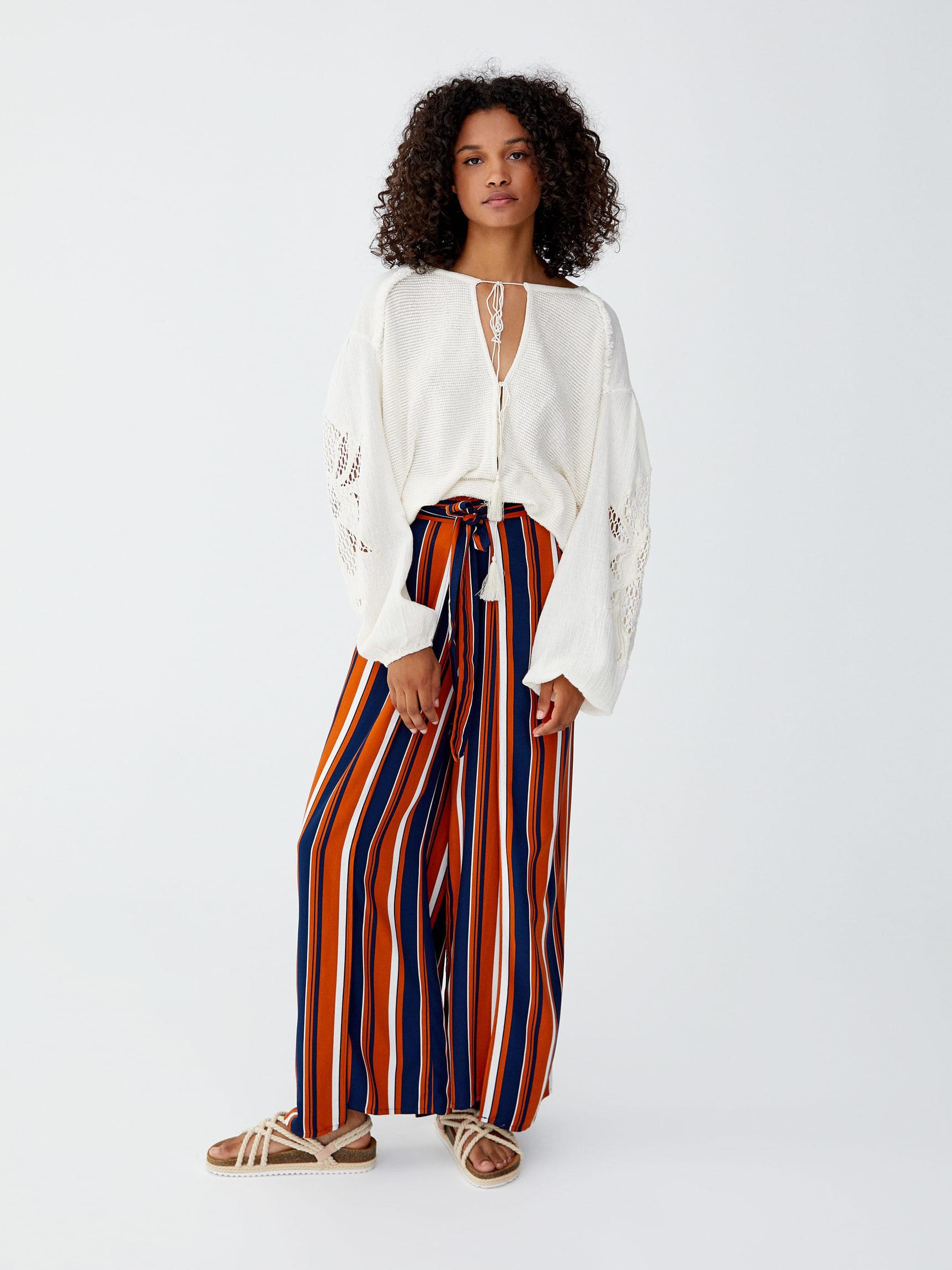 

Брюки Pull & Bear 9680/374/701-AAJB M Коричневые