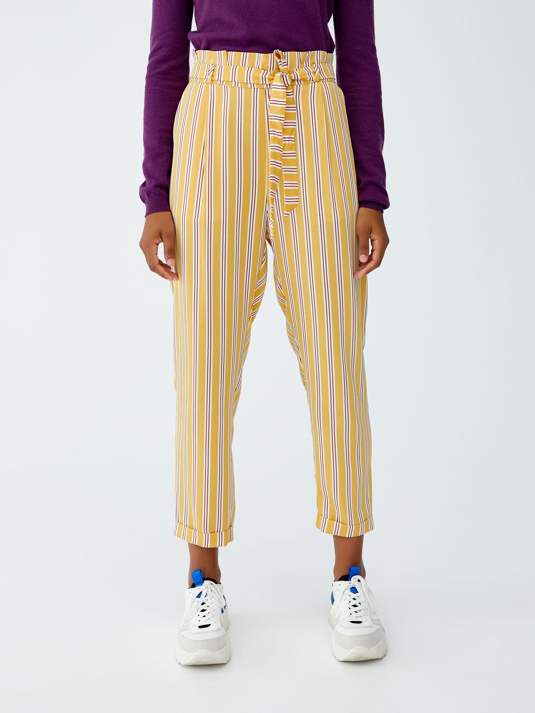 

Брюки Pull & Bear 9680/337/703-AEBQ S Желтые