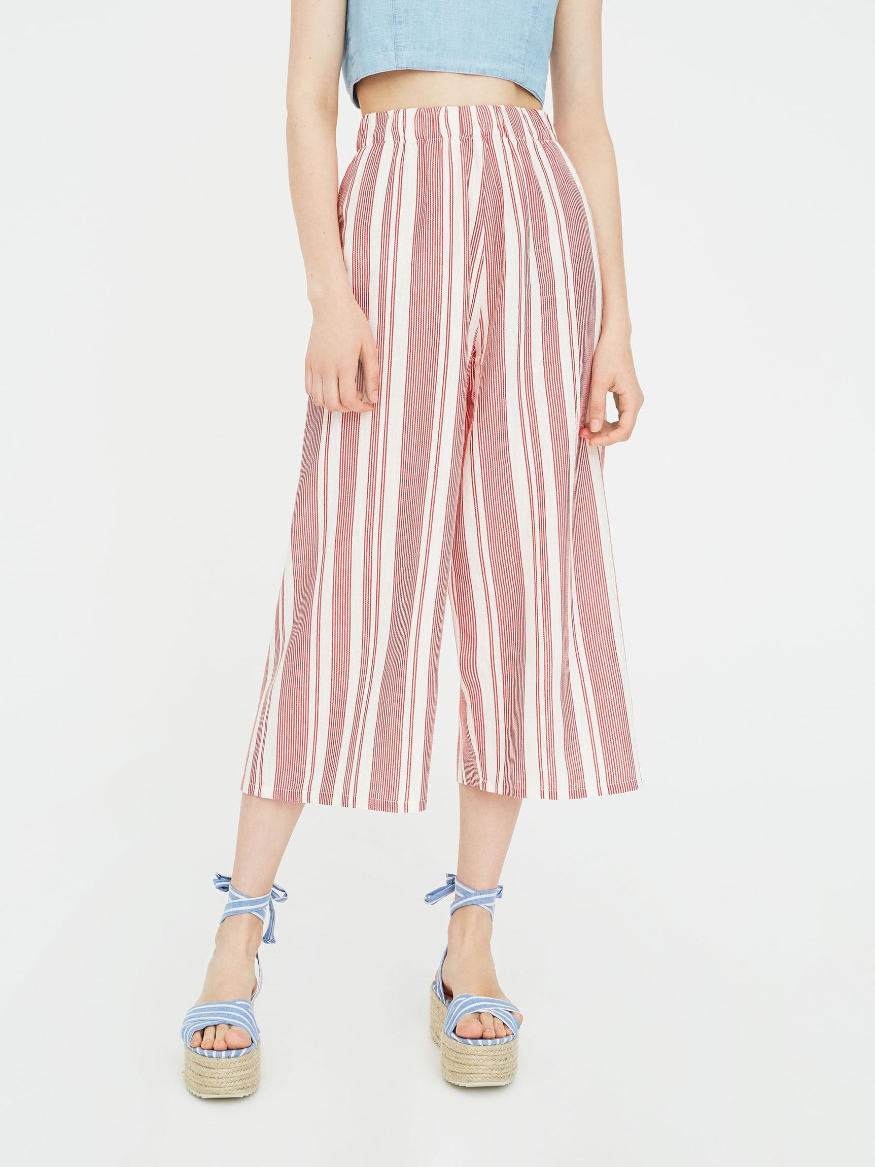 

Брюки Pull & Bear 9680/321/600-AASY  Белые с красным, Брюки Pull & Bear 9680/321/600-AASY M Белые с красным