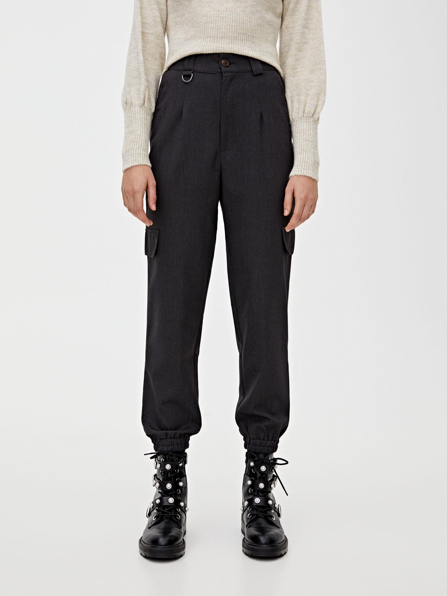

Брюки Pull & Bear 9671/351/802-ACXW S Темно-серые