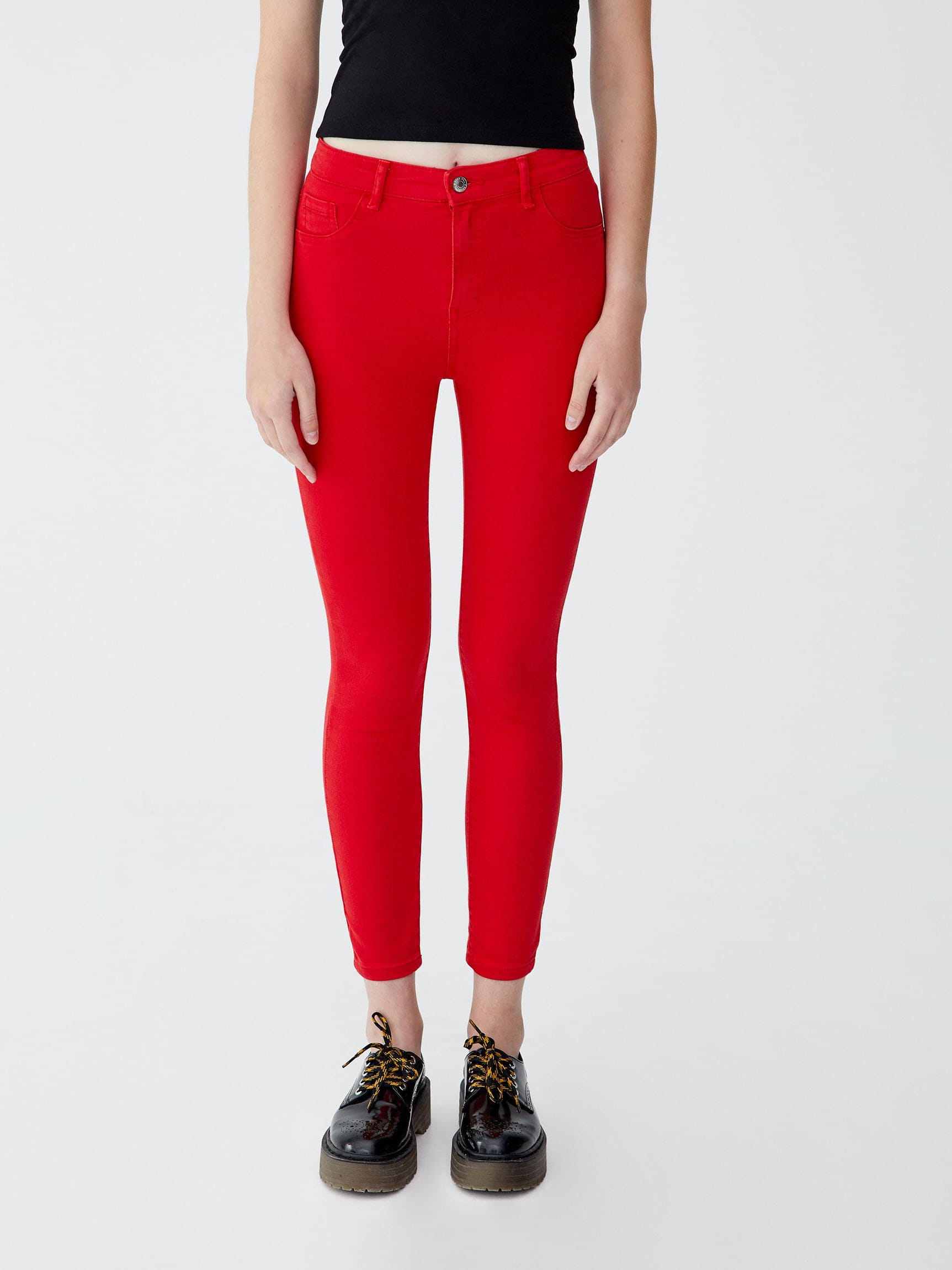 

Джинсы Pull & Bear 5680/395/600-ACVF 36 Красные