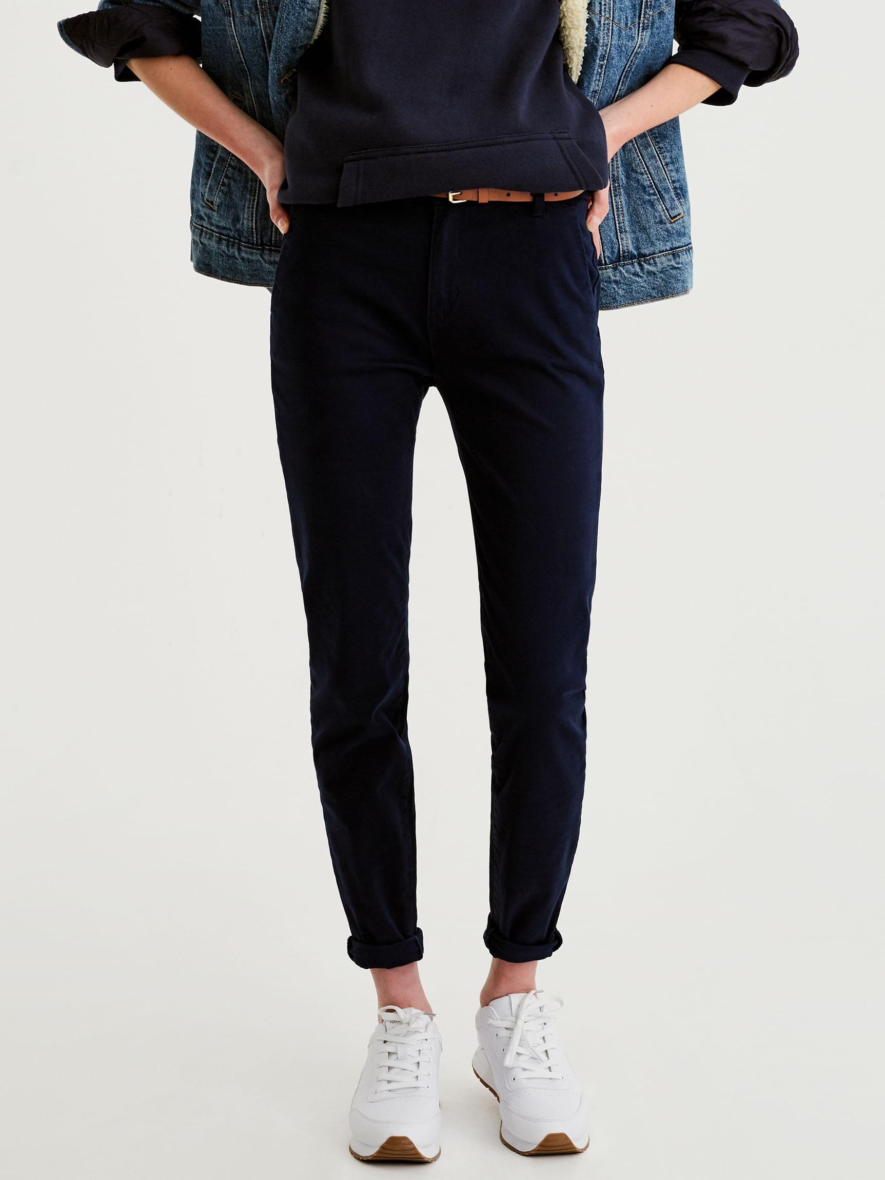 

Брюки Pull & Bear 5681/316/401-AAQJ 38 Темно-синие