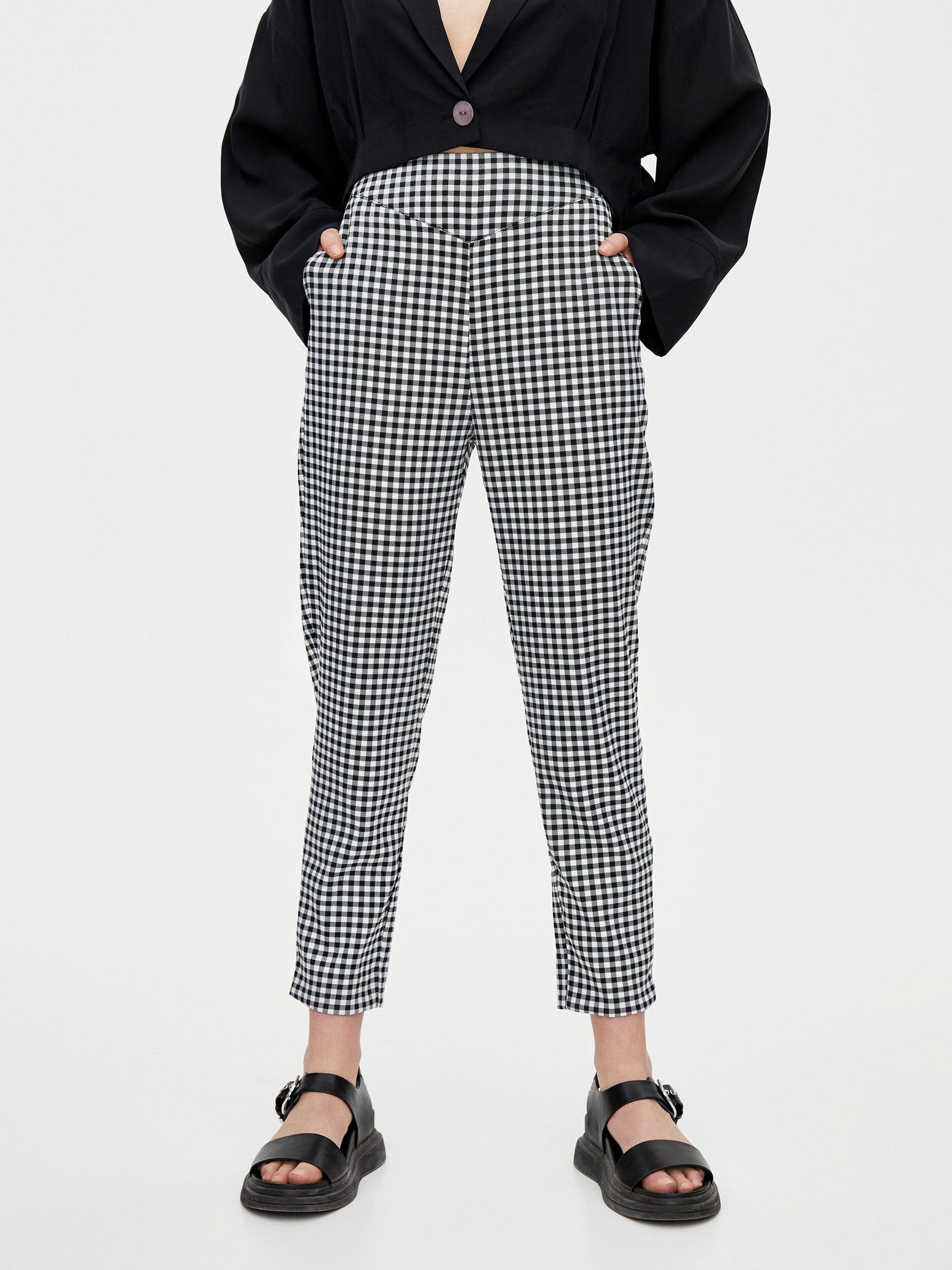 

Брюки Pull & Bear 5679/331/064-ADLJ 42 Белые с черным