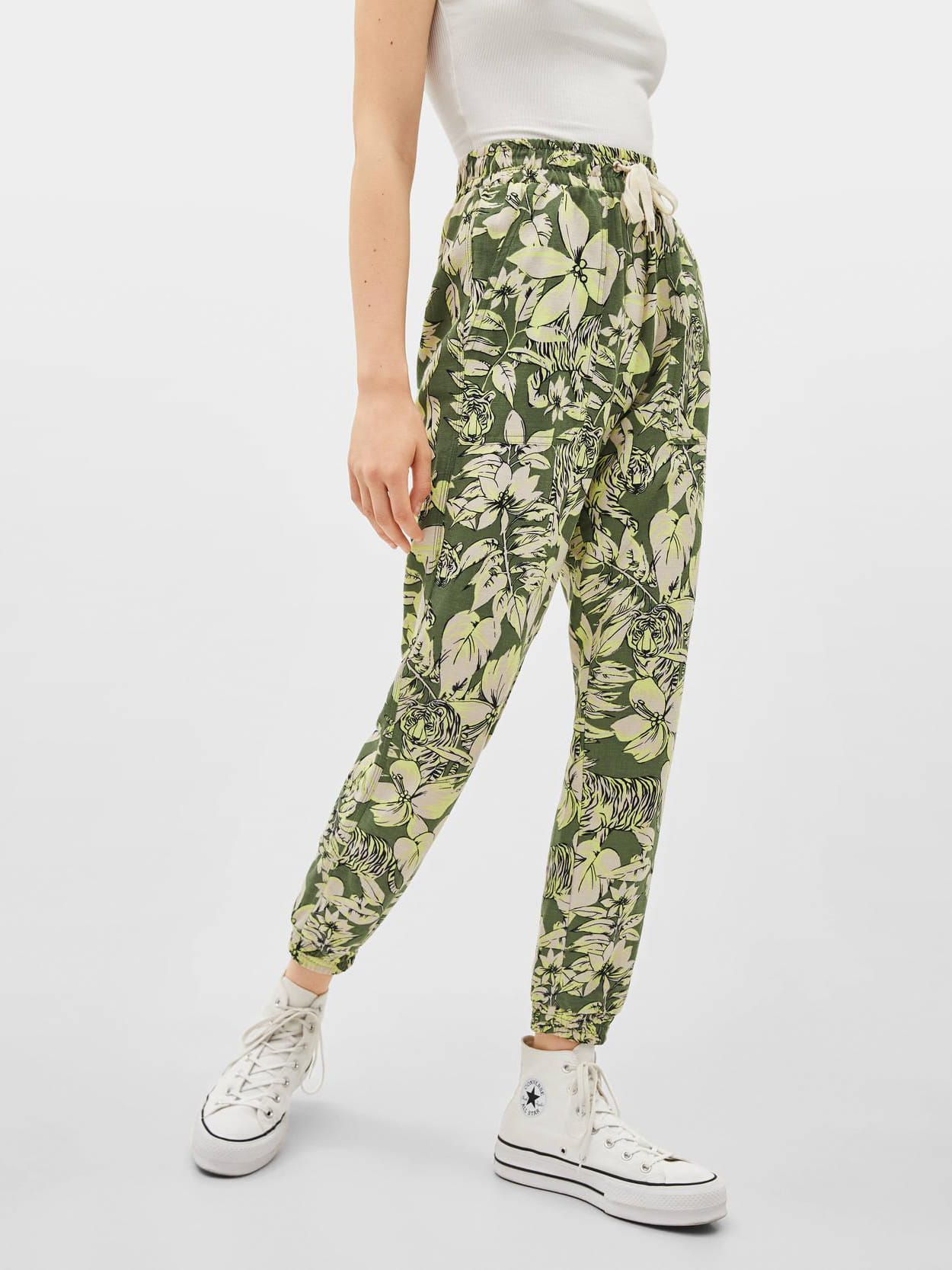 

Брюки Bershka 5060/962/505-AAPL S Зеленые