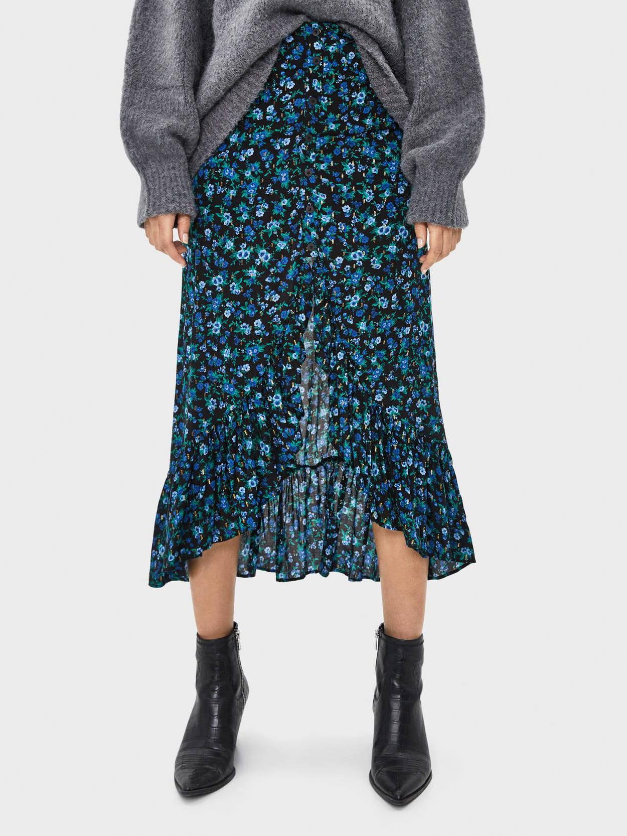 

Юбка Bershka 5703/966/800-ADMZ S Черная