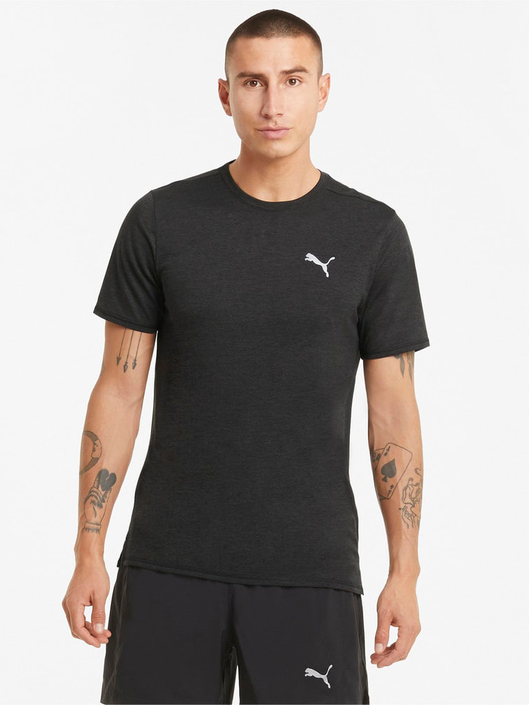 

Футболка Puma Run Fav Heather Ss Tee 52020901 XL Black Heather