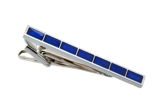 

Зажим для галстука Belvedero Premier Blue 025tc Синий