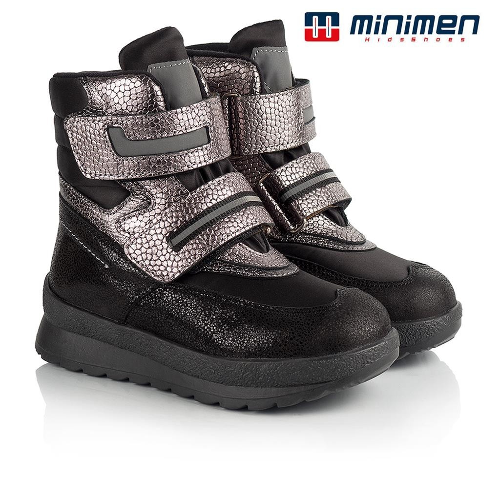 

Ботинки Minimen 1746-63-20B-04 р. 26 Черный/бронзовый