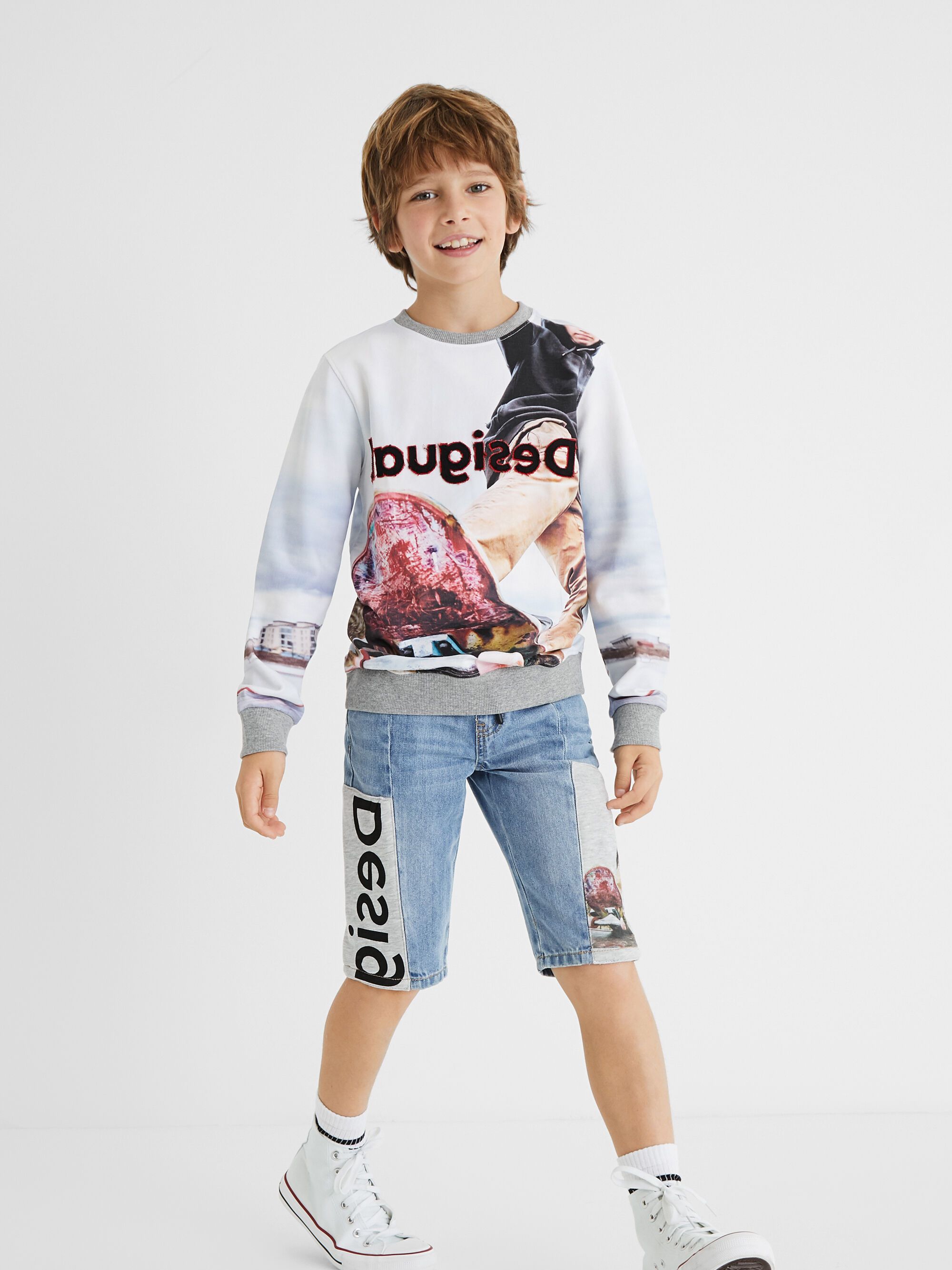 

Свитшот Desigual 21SBSK03-1026 152 см