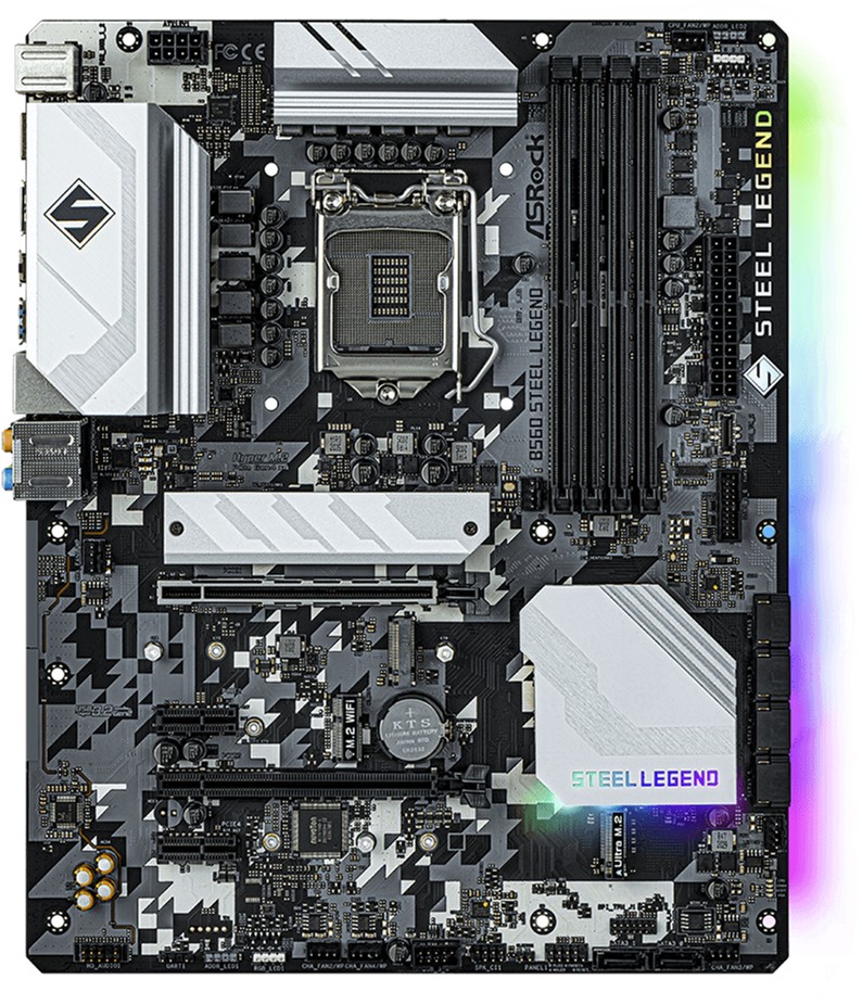 

Материнская плата ASRock B560 Steel Legend (s1200, Intel B560, PCI-Ex16)
