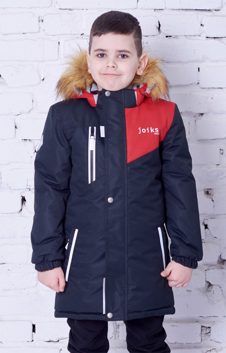 

Куртка JOIKS 140 Т.синий-красный B315