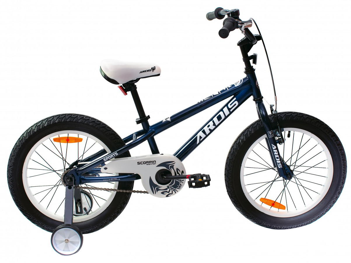 

Детский велосипед Ardis Scorpio 18" 9.5" 2021 Синий (04235)