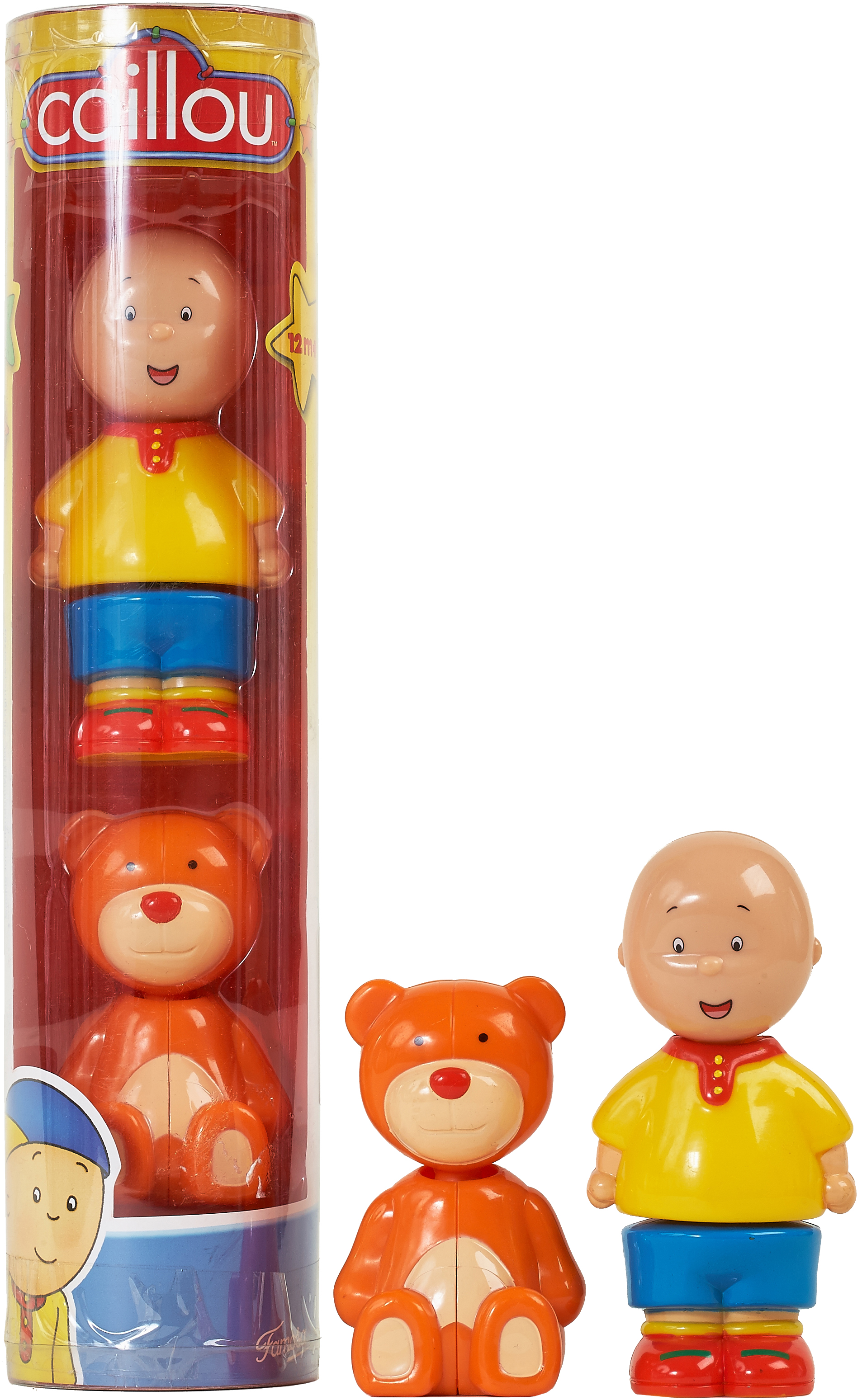 

Игровой набор Caillou Мини-фигурки в тубе Каю и медвежонок (5200000801040)
