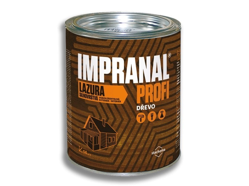 

Стойкий лазурный лак для дерева IMPRANAL PROFI, 5 л, каштан
