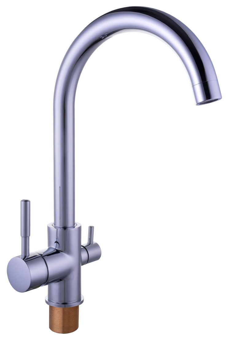 

Смеситель для кухни Globus Lux LAZER GLLR-0333 CHROM комбинированный