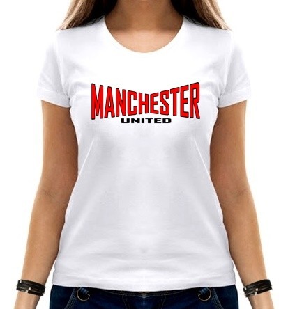 

Футболка женская Manchester United  белая, Футболка женская Manchester United 2XL белая