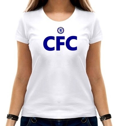 

Футболка женская CFC Chelsea  белая, Футболка женская CFC Chelsea L белая