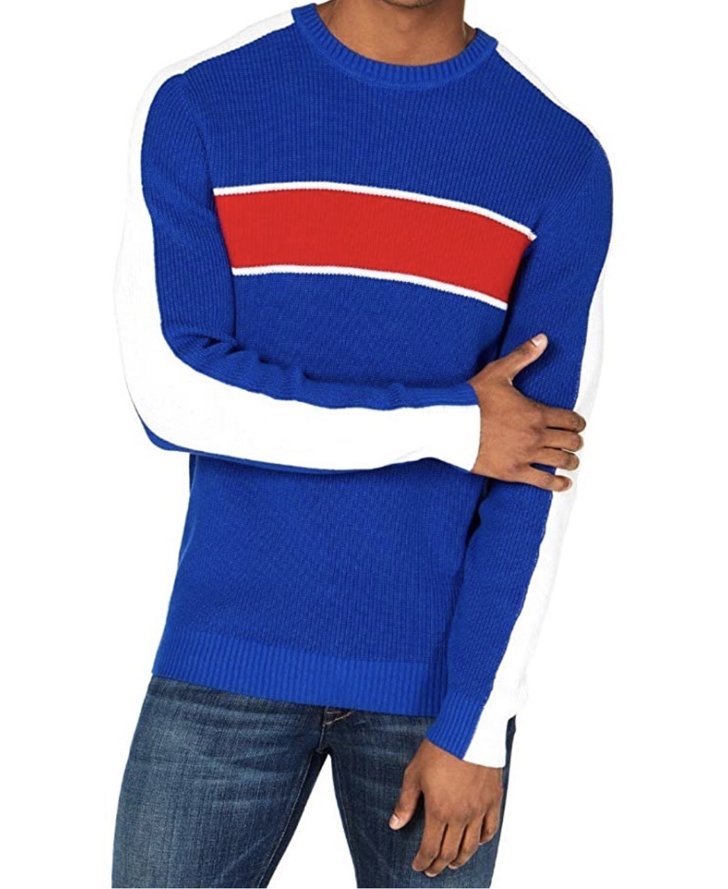 

Мужской свитер Club room синий р. 3XL