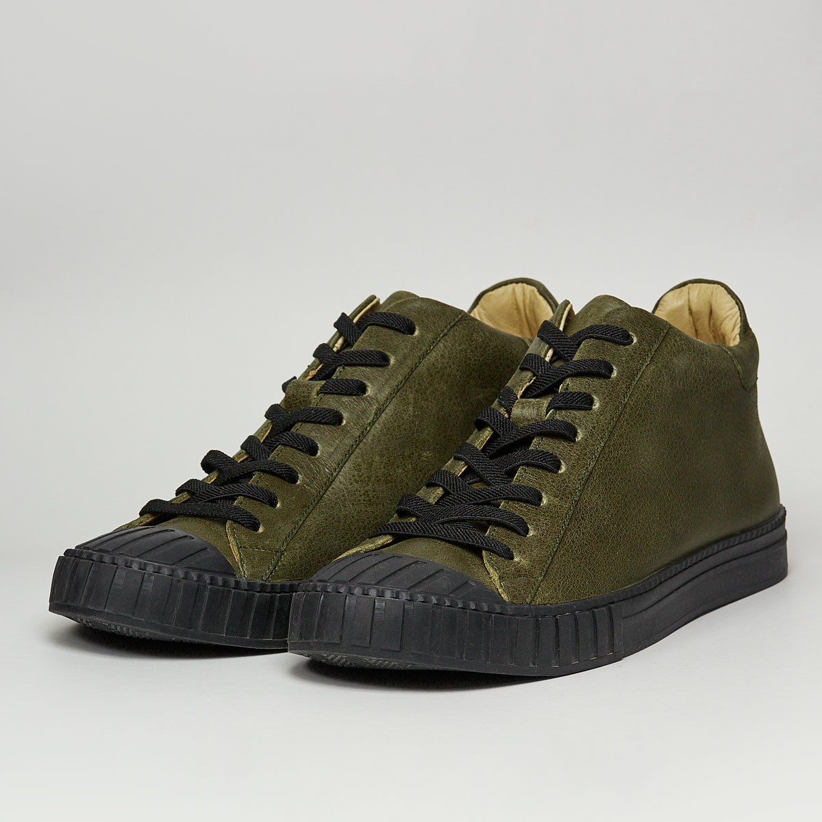

Кеды из натуральной кожи Nikitskiy Shoes Мичиган 1811 44 хаки