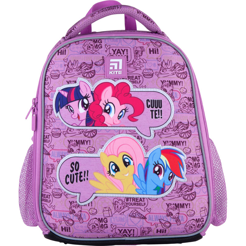 

Рюкзак школьный каркасный Kite Education My Little Pony LP21-555S ортопед спина 12 л 800 г 35x26x13,5 см (47332)