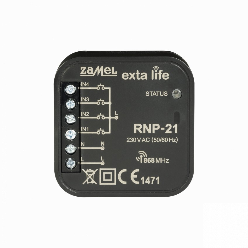 

Передатчик 4-канальный ZAMEL Exta Life RNP-21