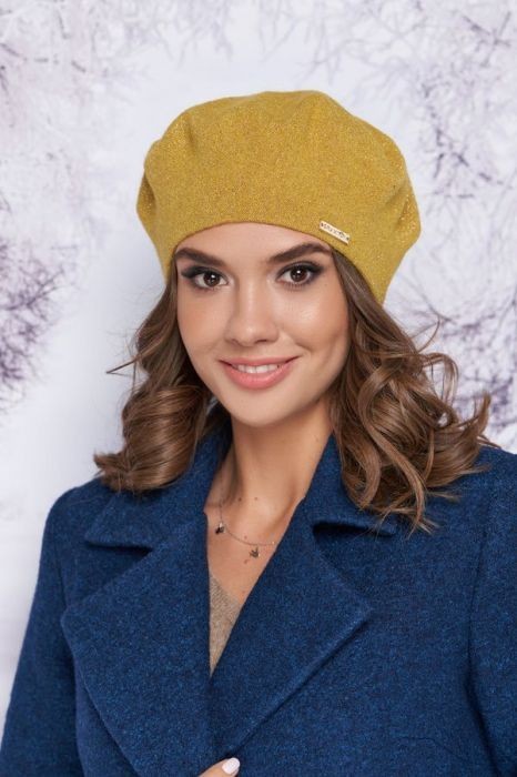 

Берет женский BRAXTON горчица Наиля
