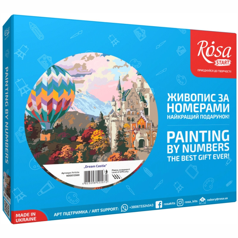 

Набор картина по номерам Rosa Start Dream Сastle 35х45см (4823098522072)