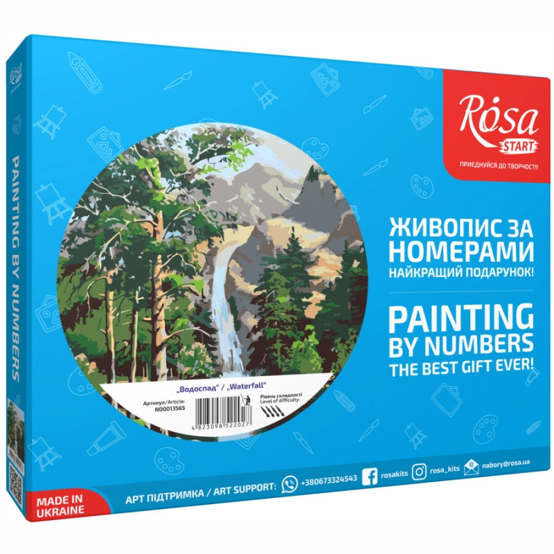 

Набор картина по номерам Rosa Start Водопад 35х45см (4823098522027)