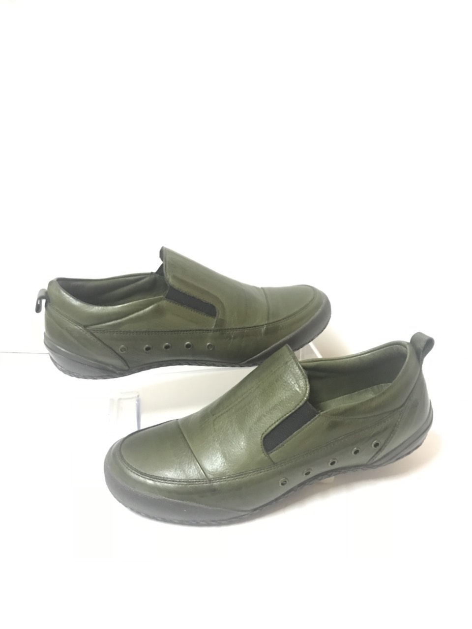 

Слипоны женские Bati Shoes 5122-116 40 Зелёный