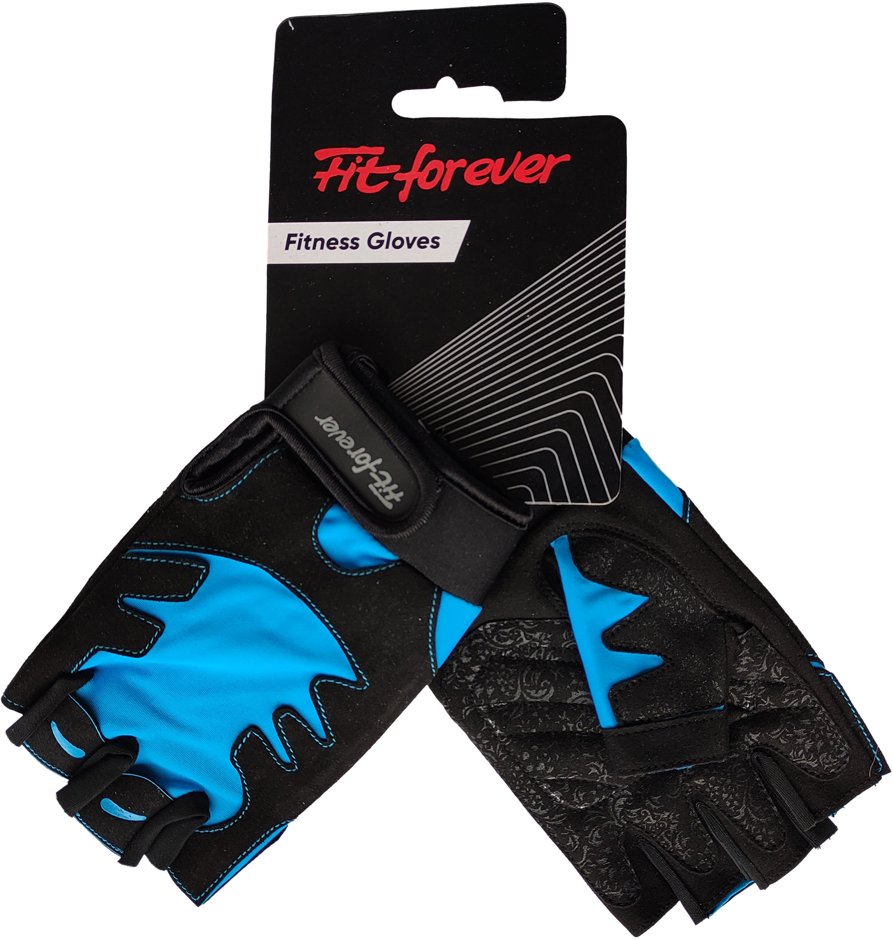 

Перчатки для фитнеса Fit forever Be Fit S Черно-синие (AI-04-1453-D_S)