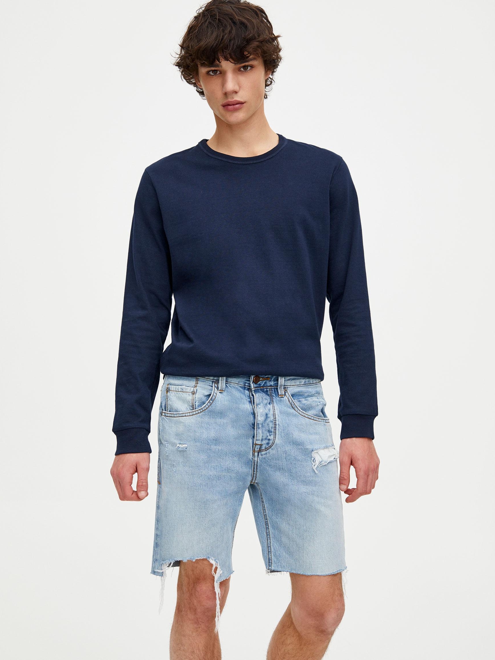 

Шорты Pull & Bear 5697/593/406-ACUP 40 Голубые