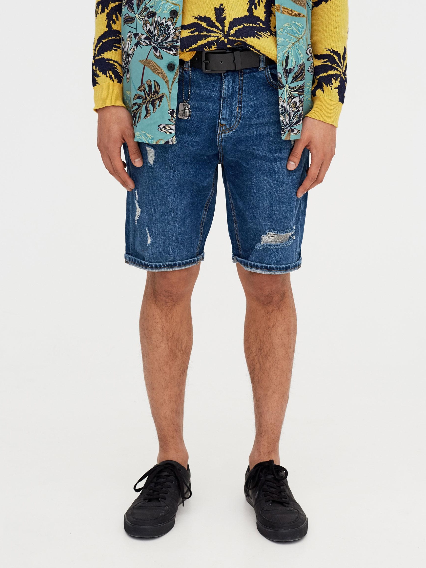 

Шорты Pull & Bear 5697/518/401-ACXD 42 Синие