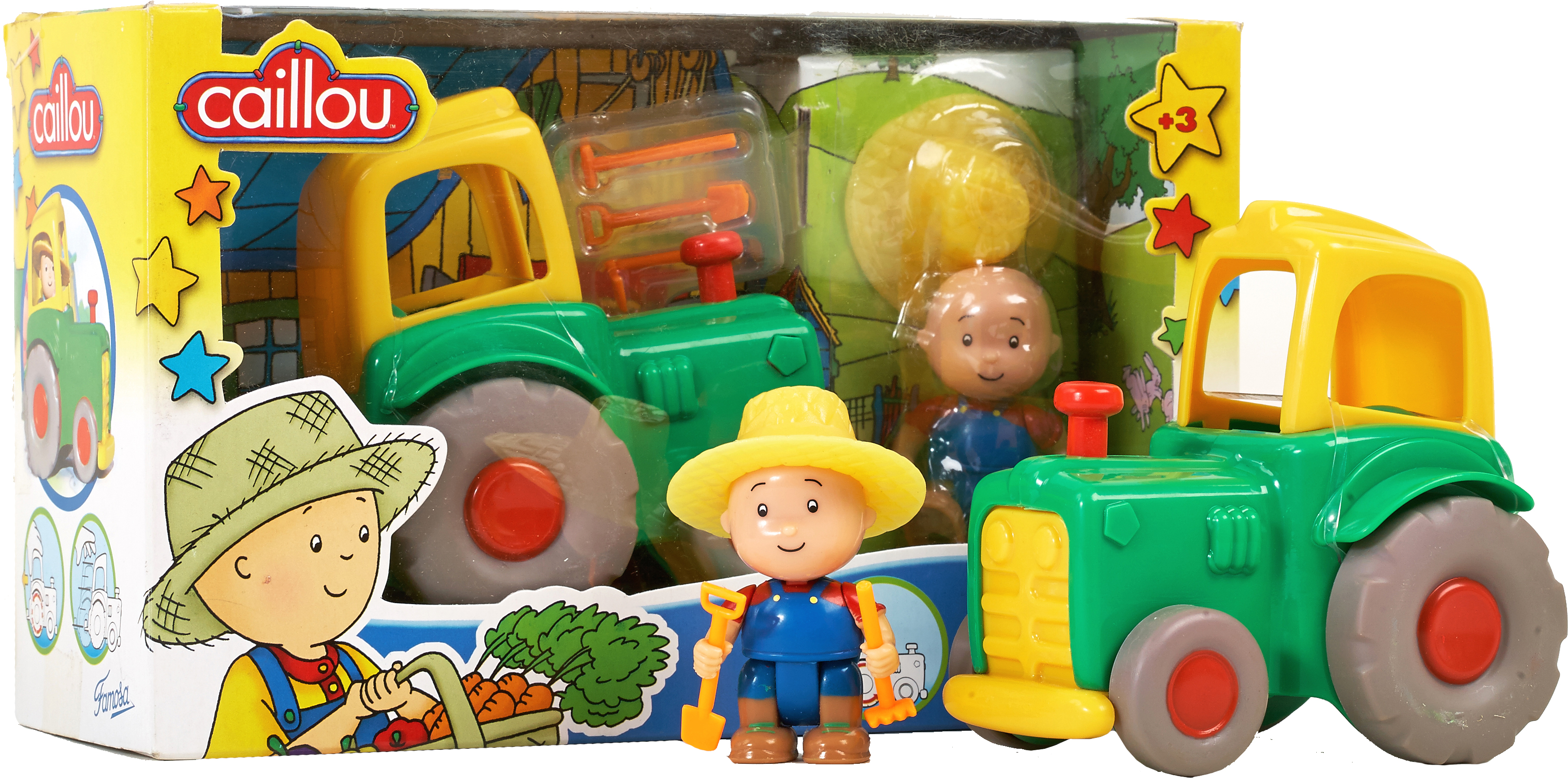

Игровой набор Caillou Мини-фигурки Каю и трактор (5200000801071)
