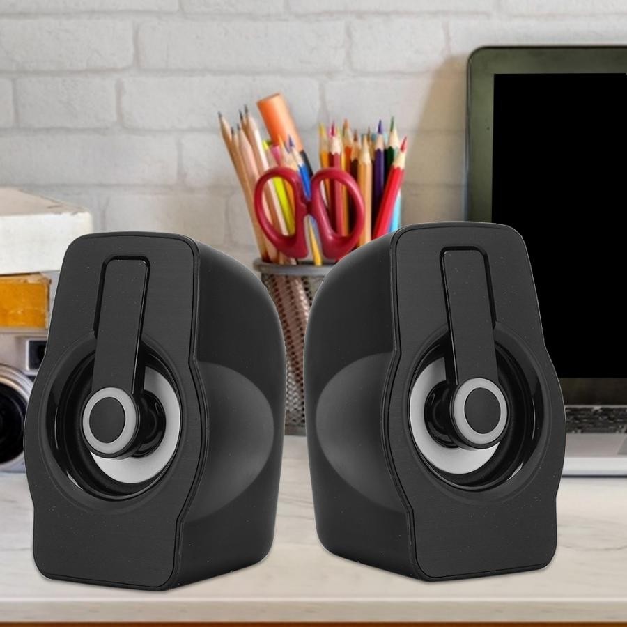 Компьютерные колонки, акустика 2.0 USB 6 Вт FnT FT-185 черные с ...