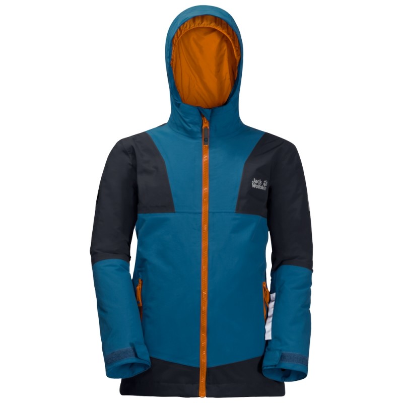 

Горнолыжная куртка SNOWSPORT JACKET KIDS Jack Wolfskin 1607601-1121 116 Голубой