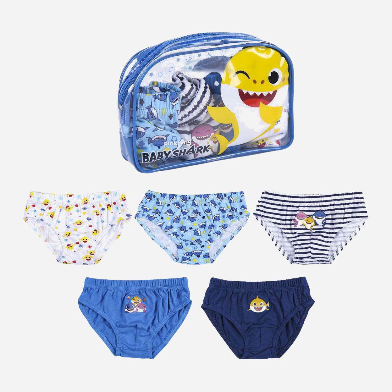 

Трусики Disney Baby Shark 2200007394 98-104 см 5 шт Микс